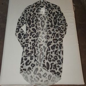 H&M NWT Animal Print cardigan